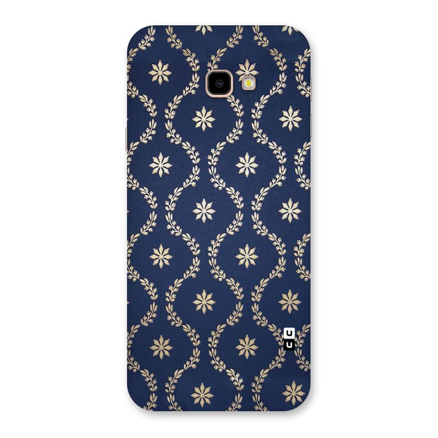 Gorgeous Gold Leaf Pattern Back Case for Galaxy J4 Plus