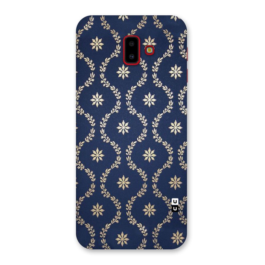 Gorgeous Gold Leaf Pattern Back Case for Galaxy J6 Plus