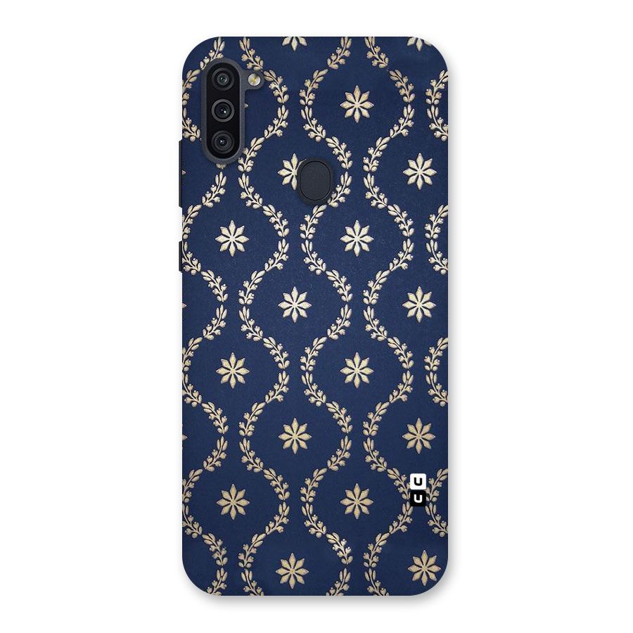 Gorgeous Gold Leaf Pattern Back Case for Galaxy M11
