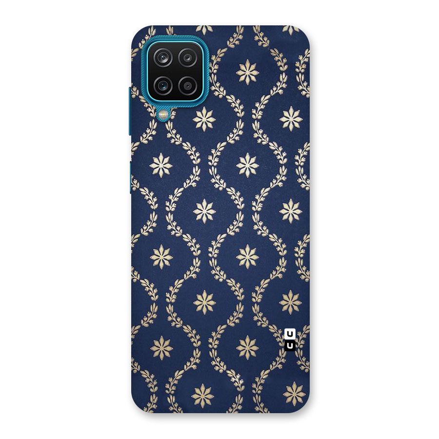 Gorgeous Gold Leaf Pattern Back Case for Galaxy M12