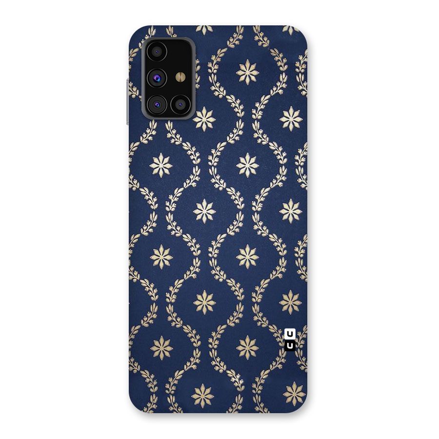 Gorgeous Gold Leaf Pattern Back Case for Galaxy M31s