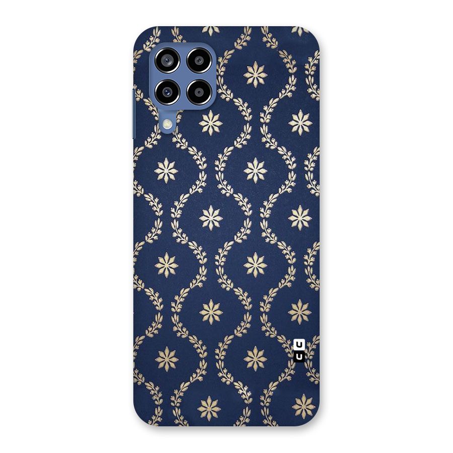 Gorgeous Gold Leaf Pattern Back Case for Galaxy M53 5G