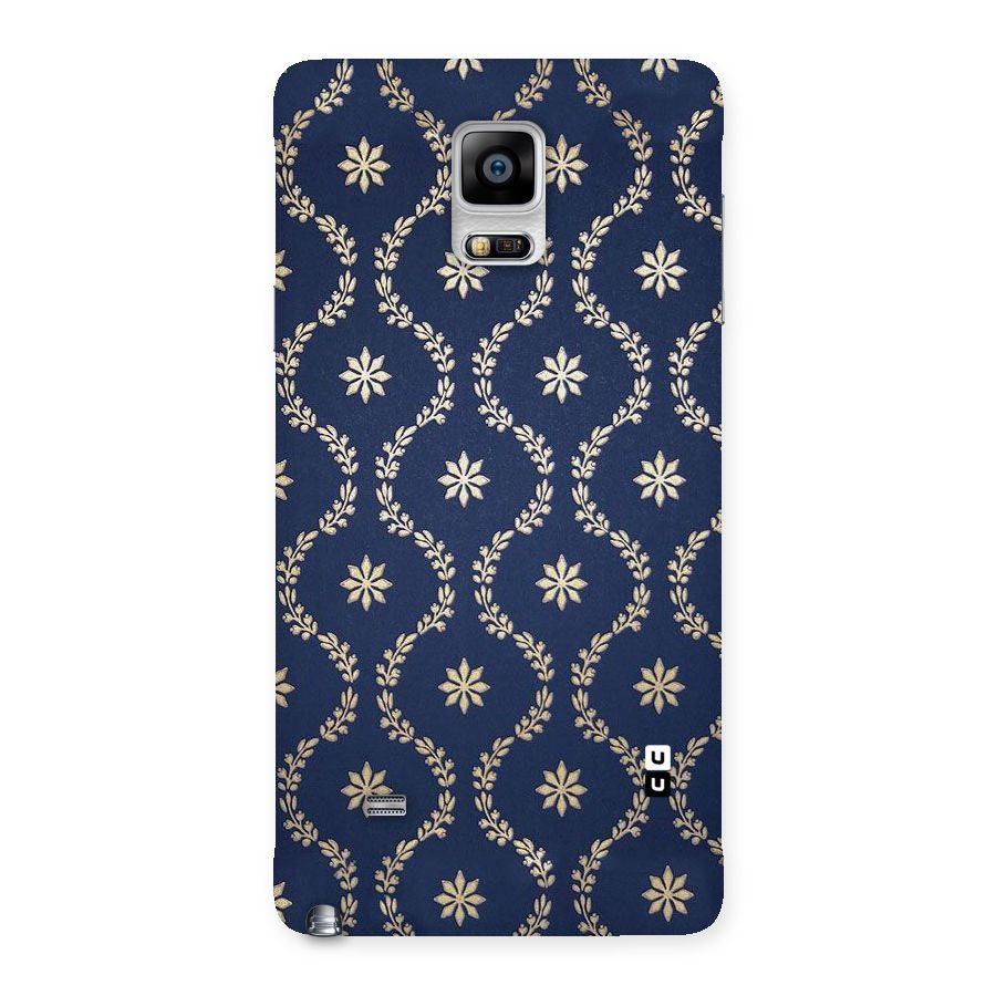 Gorgeous Gold Leaf Pattern Back Case for Galaxy Note 4