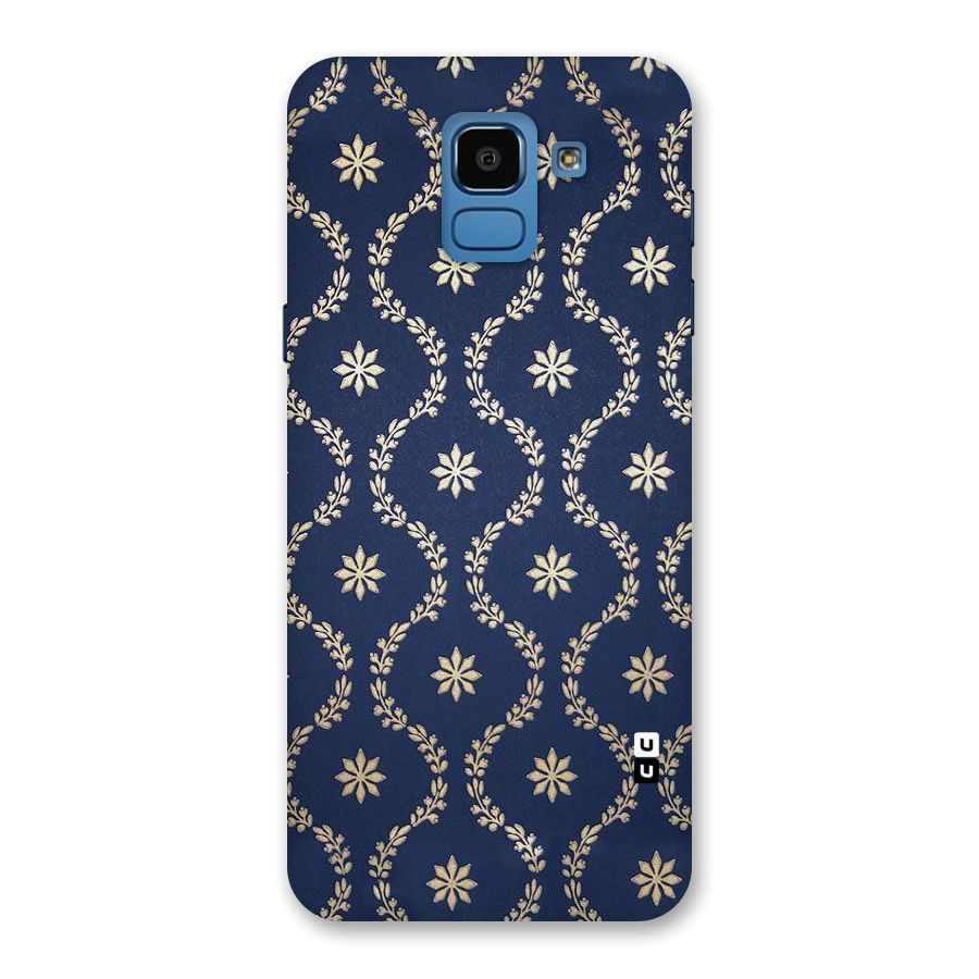 Gorgeous Gold Leaf Pattern Back Case for Galaxy On6