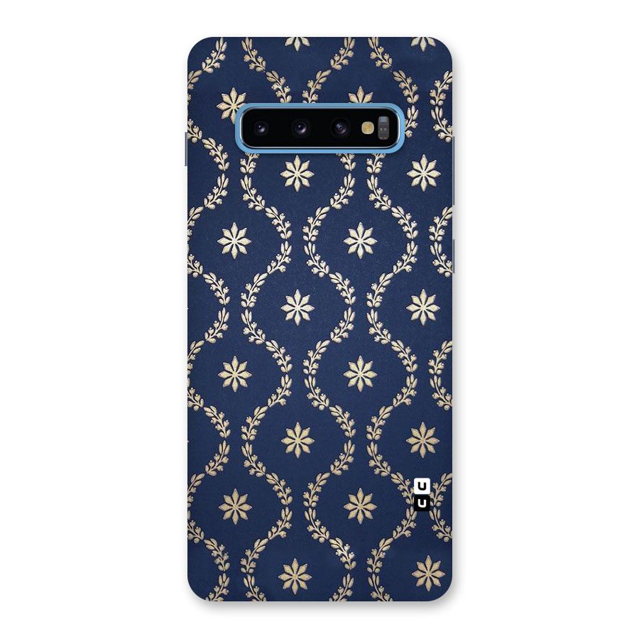 Gorgeous Gold Leaf Pattern Back Case for Galaxy S10 Plus