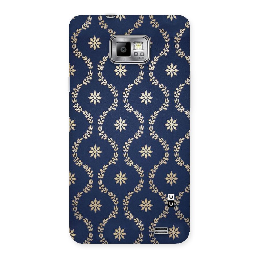 Gorgeous Gold Leaf Pattern Back Case for Galaxy S2