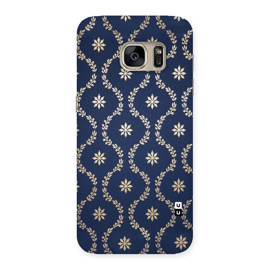 Gorgeous Gold Leaf Pattern Back Case for Galaxy S7