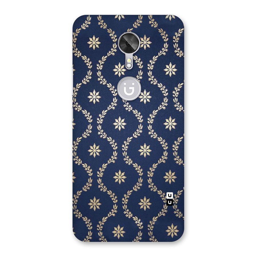 Gorgeous Gold Leaf Pattern Back Case for Gionee A1