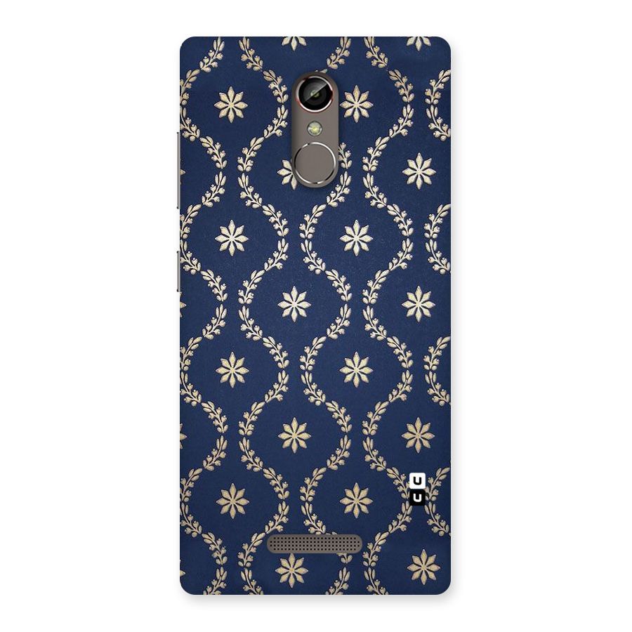 Gorgeous Gold Leaf Pattern Back Case for Gionee S6s