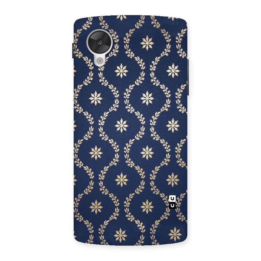 Gorgeous Gold Leaf Pattern Back Case for Google Nexsus 5