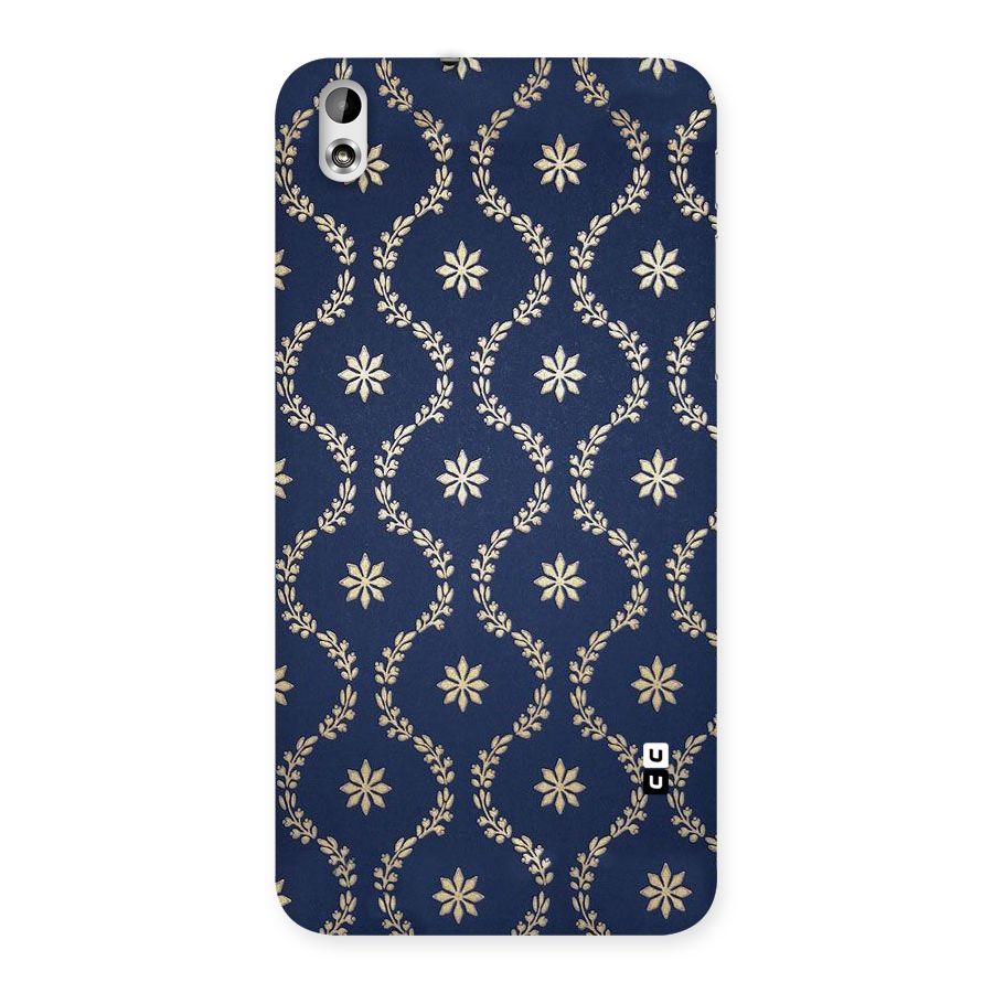 Gorgeous Gold Leaf Pattern Back Case for HTC Desire 816