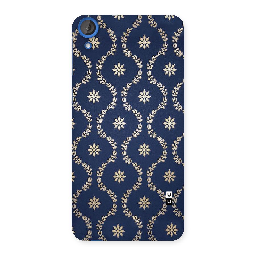 Gorgeous Gold Leaf Pattern Back Case for HTC Desire 820