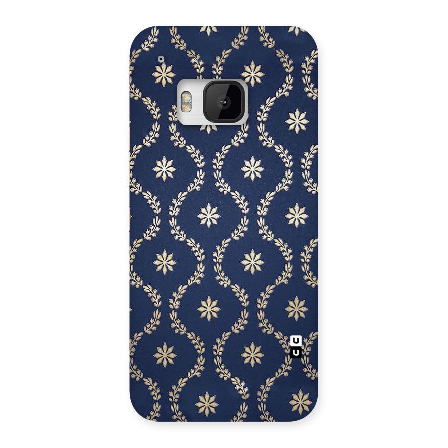 Gorgeous Gold Leaf Pattern Back Case for HTC One M9