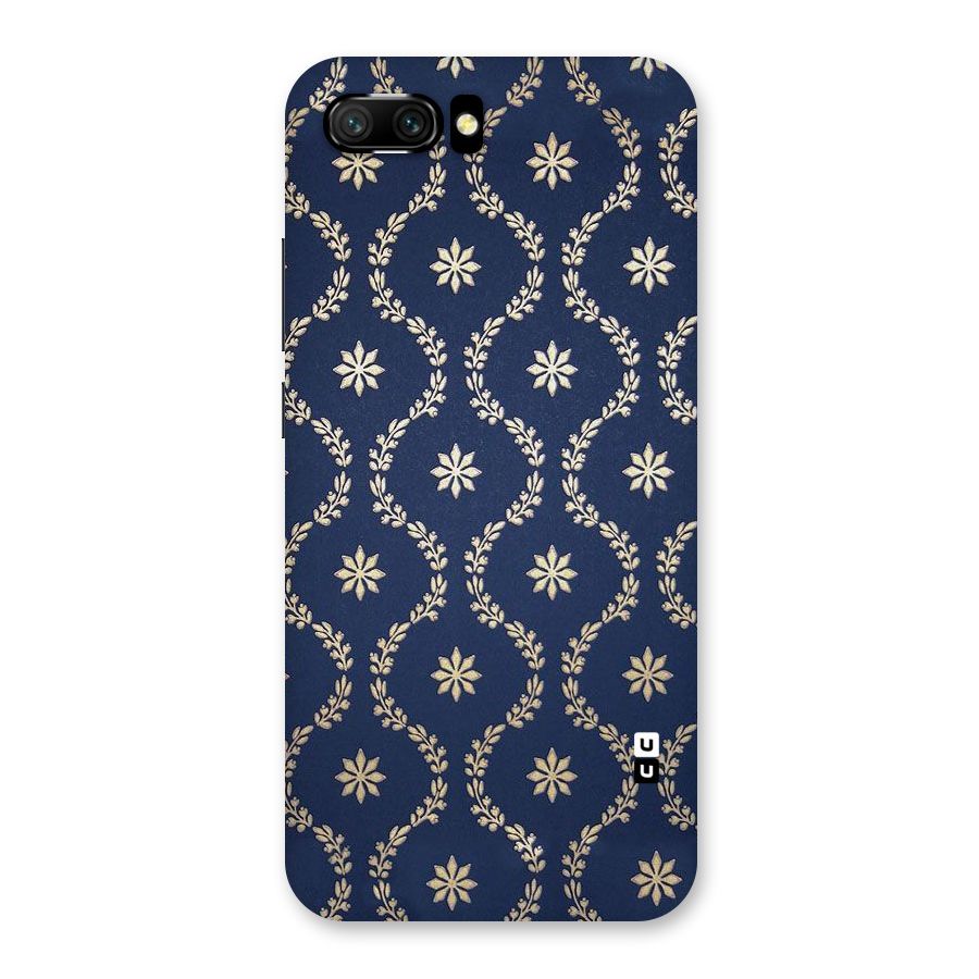 Gorgeous Gold Leaf Pattern Back Case for Honor 10