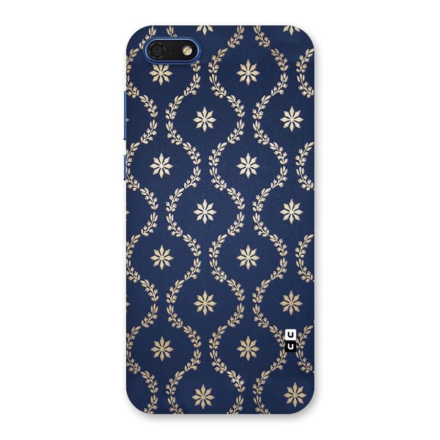 Gorgeous Gold Leaf Pattern Back Case for Honor 7s