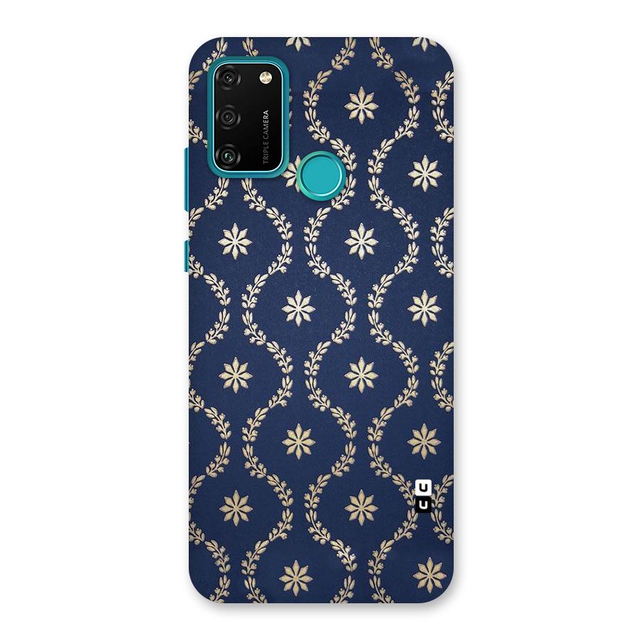 Gorgeous Gold Leaf Pattern Back Case for Honor 9A