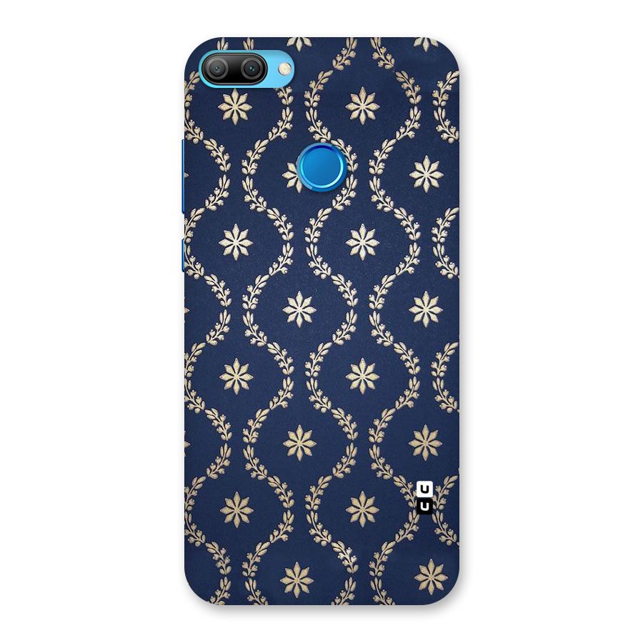 Gorgeous Gold Leaf Pattern Back Case for Honor 9N