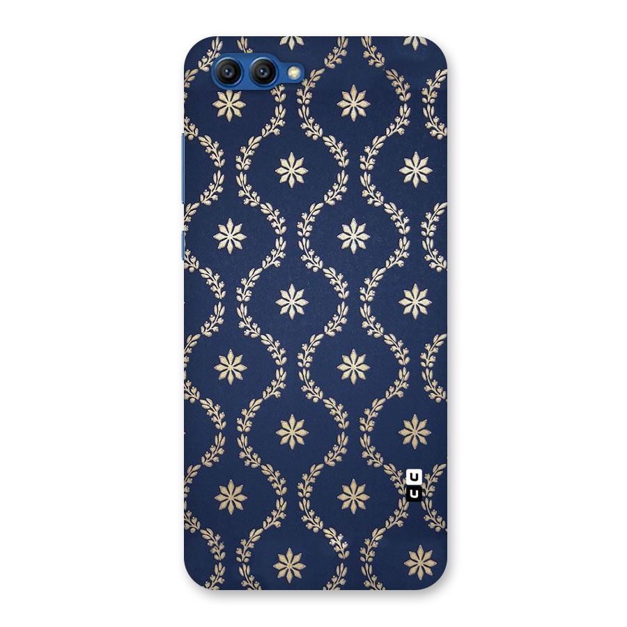 Gorgeous Gold Leaf Pattern Back Case for Honor View 10