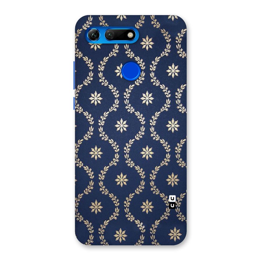 Gorgeous Gold Leaf Pattern Back Case for Honor View 20