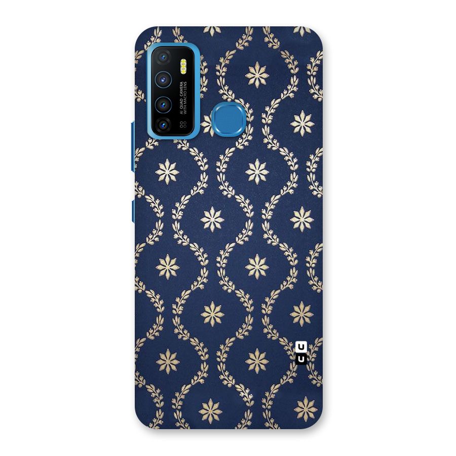 Gorgeous Gold Leaf Pattern Back Case for Infinix Hot 9