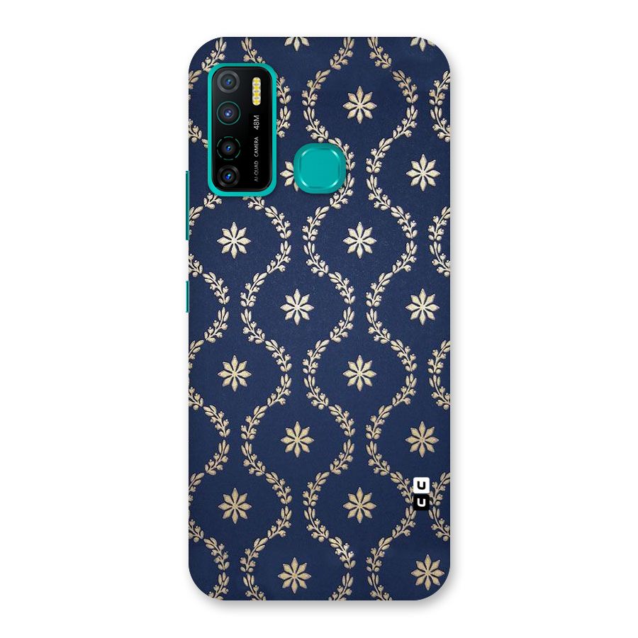 Gorgeous Gold Leaf Pattern Back Case for Infinix Hot 9 Pro