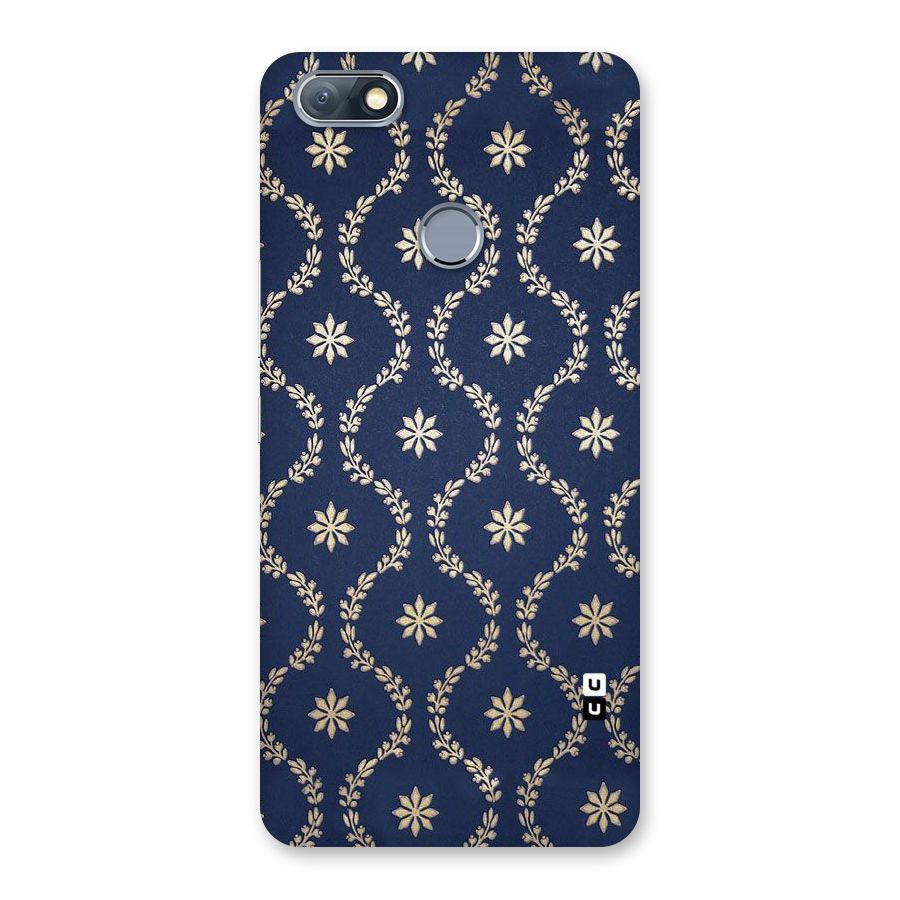 Gorgeous Gold Leaf Pattern Back Case for Infinix Note 5