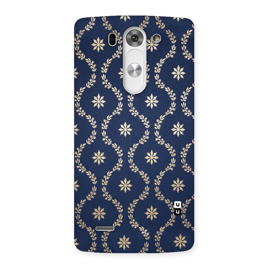 Gorgeous Gold Leaf Pattern Back Case for LG G3 Mini