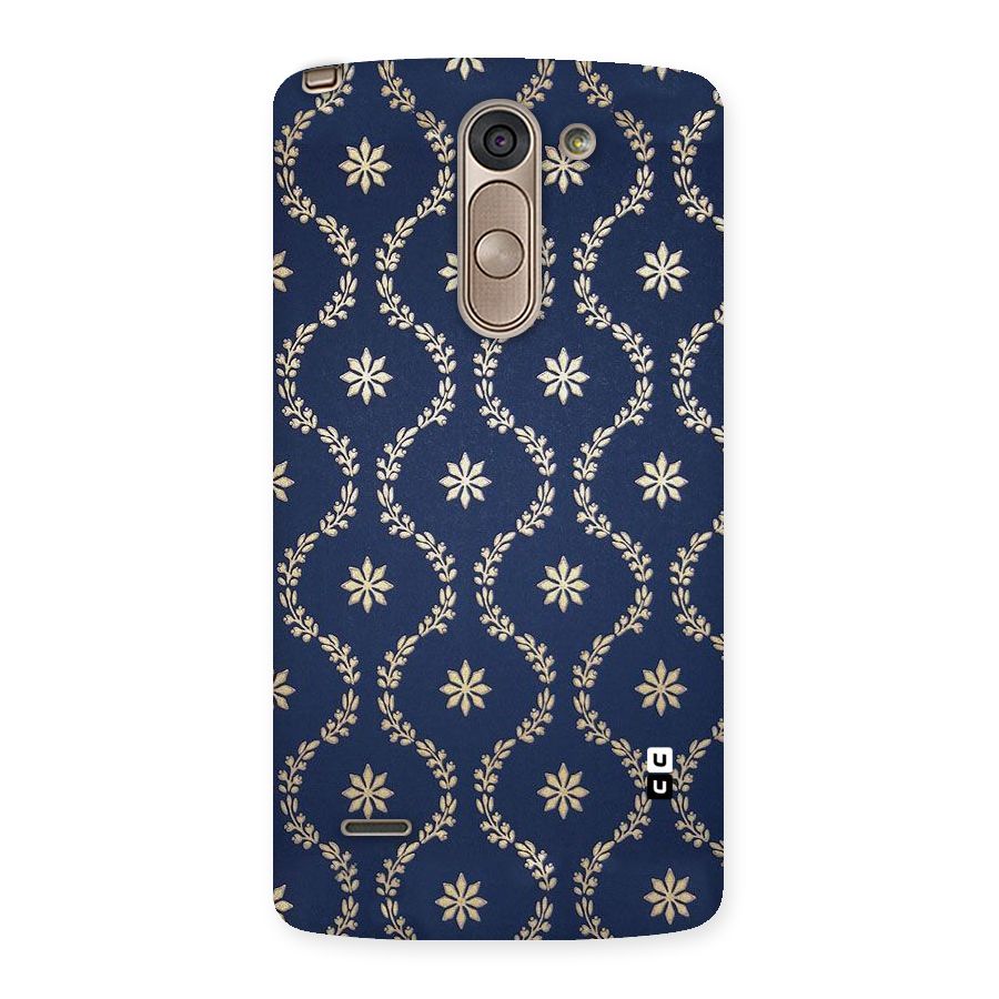 Gorgeous Gold Leaf Pattern Back Case for LG G3 Stylus