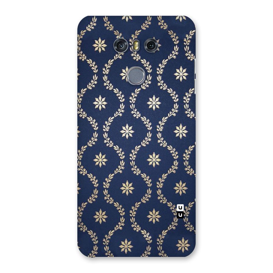 Gorgeous Gold Leaf Pattern Back Case for LG G6