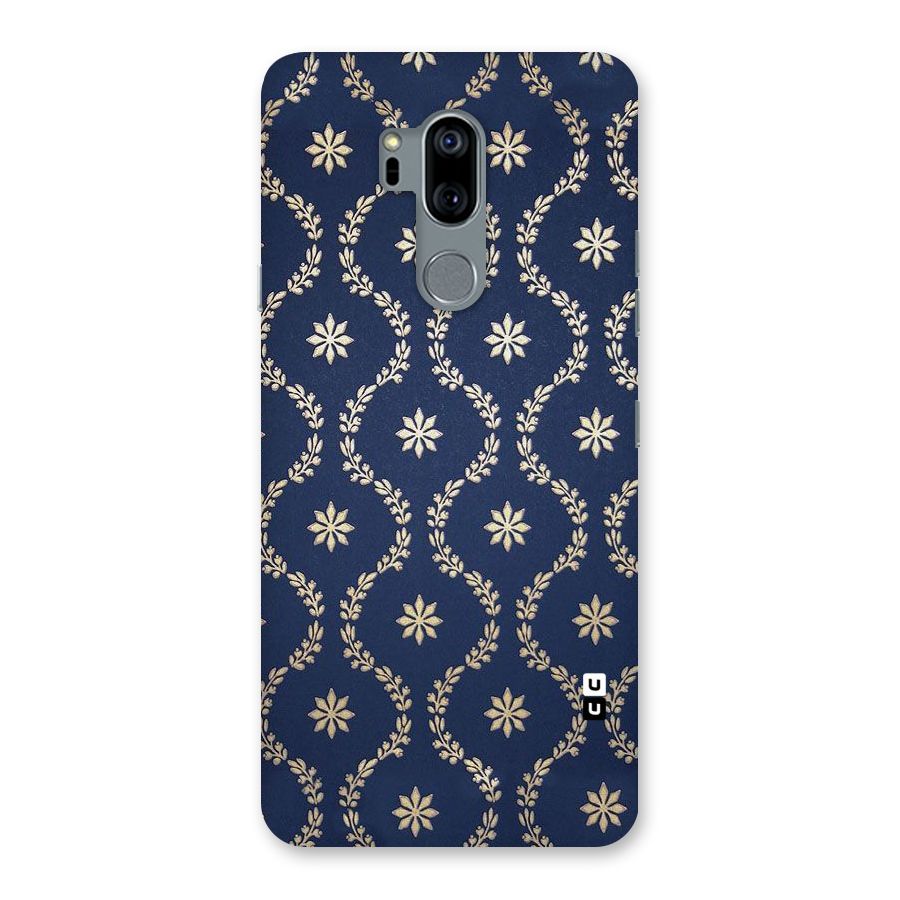 Gorgeous Gold Leaf Pattern Back Case for LG G7