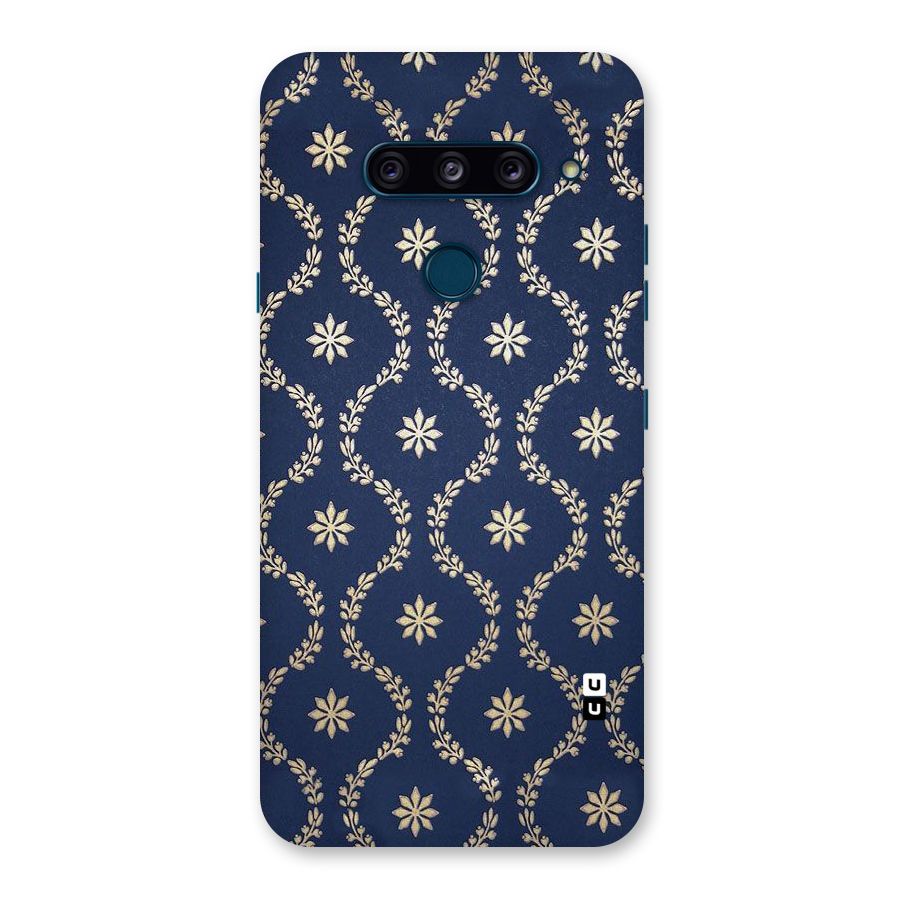 Gorgeous Gold Leaf Pattern Back Case for LG  V40 ThinQ