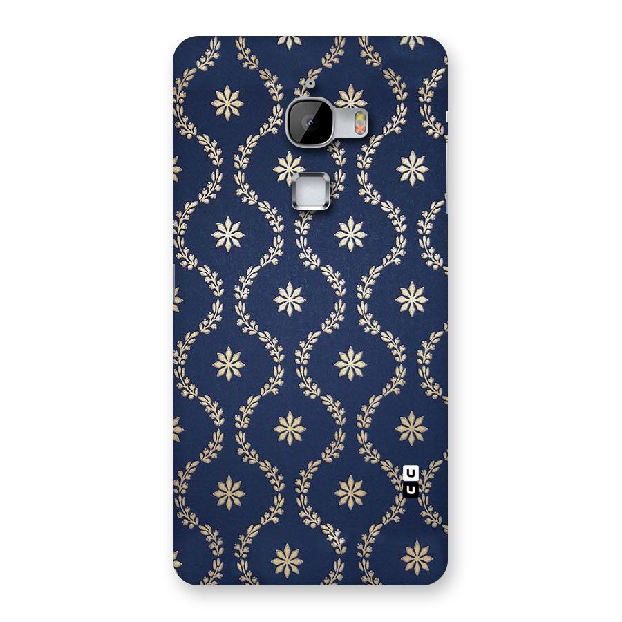 Gorgeous Gold Leaf Pattern Back Case for LeTv Le Max