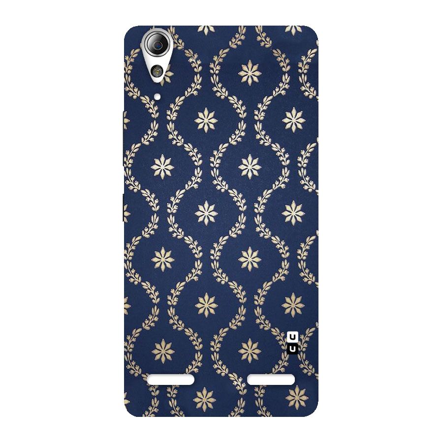 Gorgeous Gold Leaf Pattern Back Case for Lenovo A6000