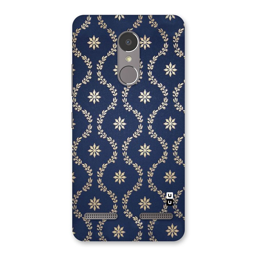 Gorgeous Gold Leaf Pattern Back Case for Lenovo K6