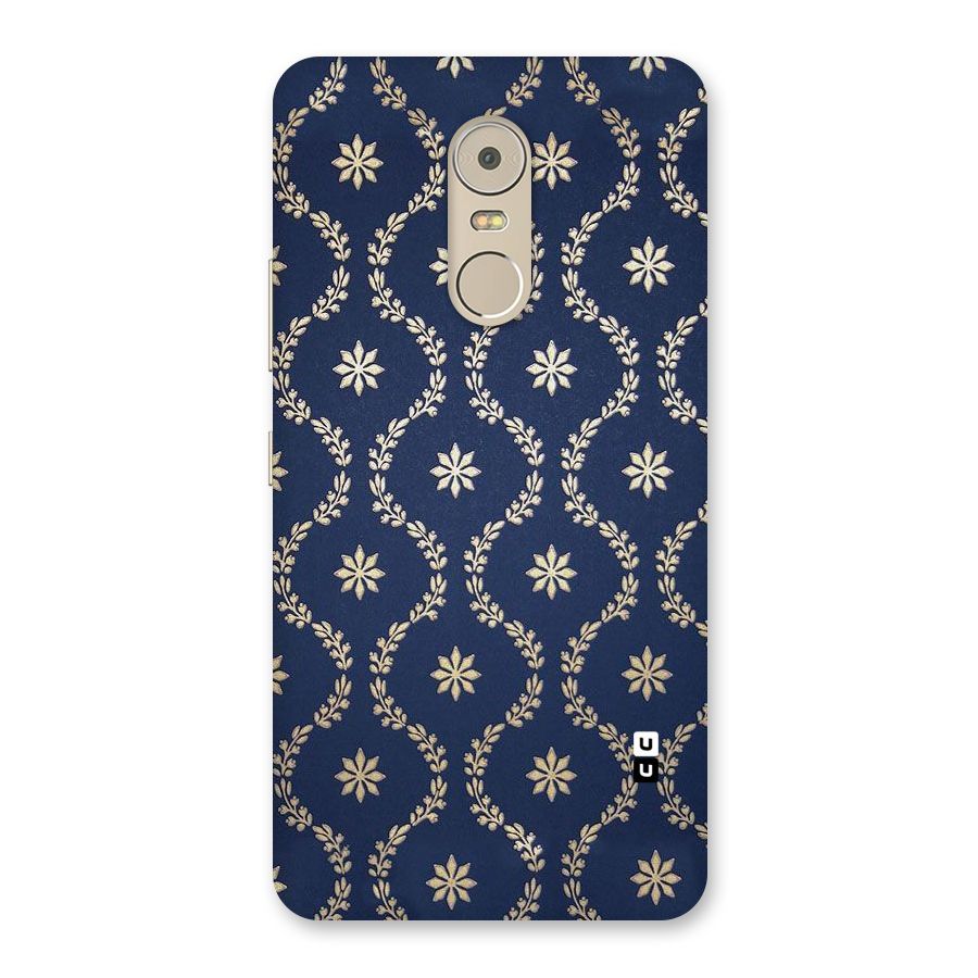 Gorgeous Gold Leaf Pattern Back Case for Lenovo K6 Note