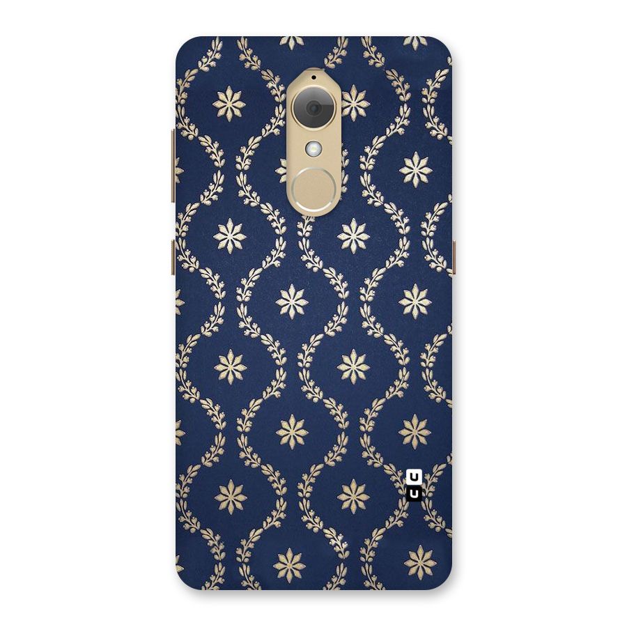 Gorgeous Gold Leaf Pattern Back Case for Lenovo K8