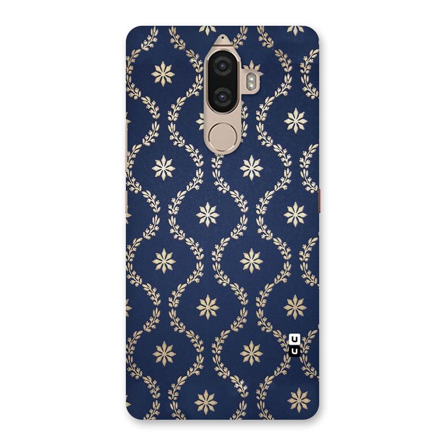 Gorgeous Gold Leaf Pattern Back Case for Lenovo K8 Note
