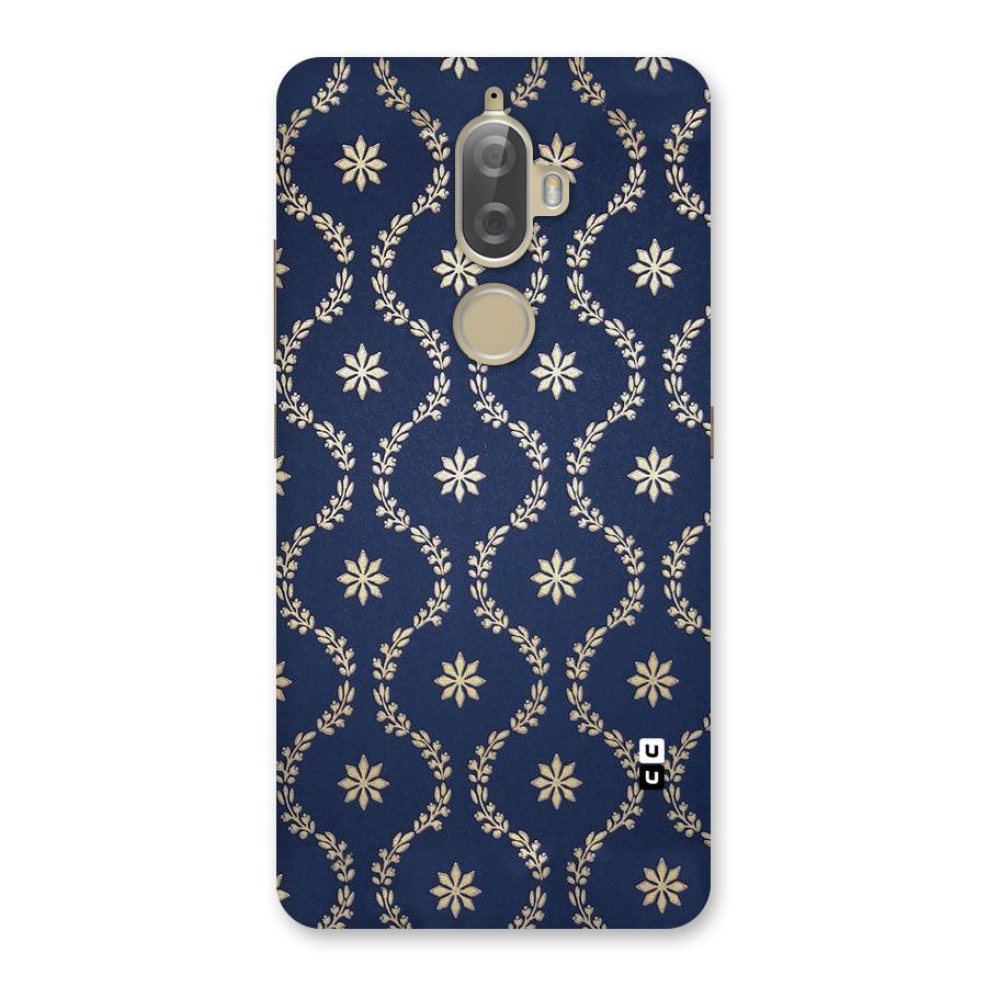 Gorgeous Gold Leaf Pattern Back Case for Lenovo K8 Plus