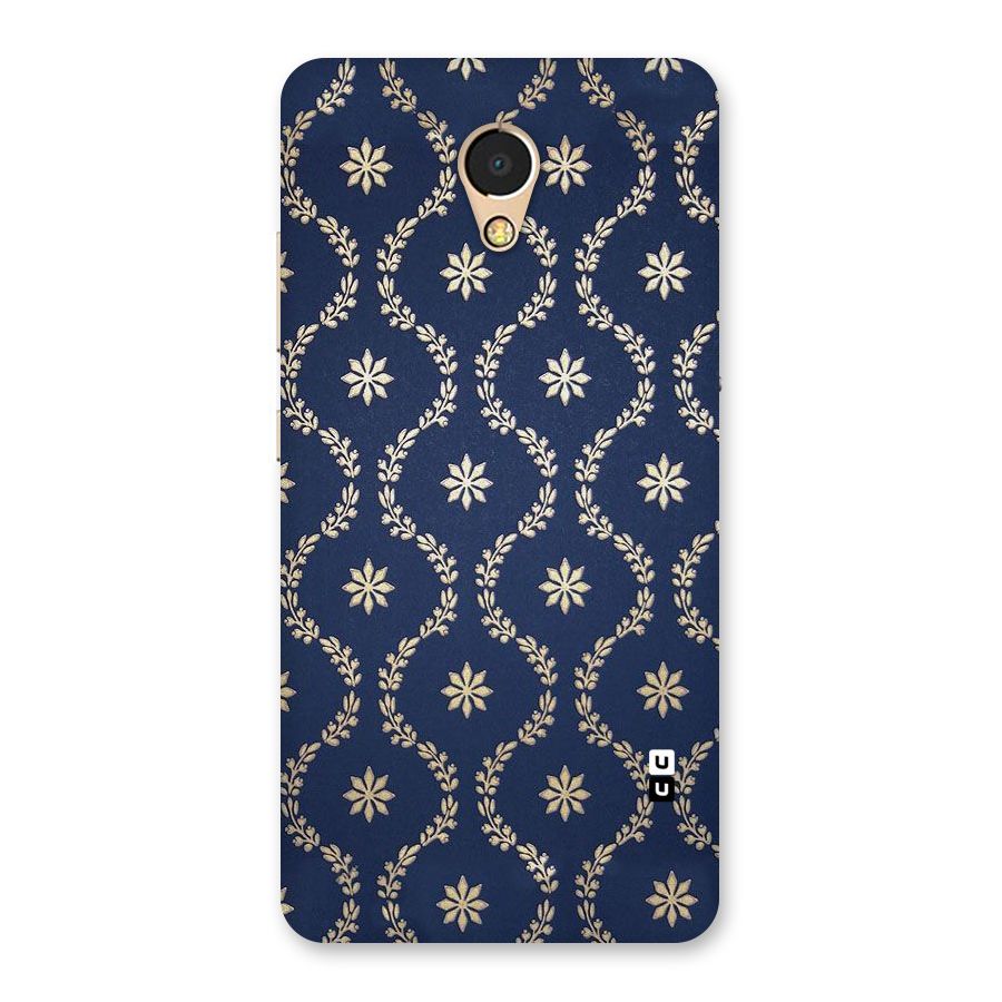 Gorgeous Gold Leaf Pattern Back Case for Lenovo P2
