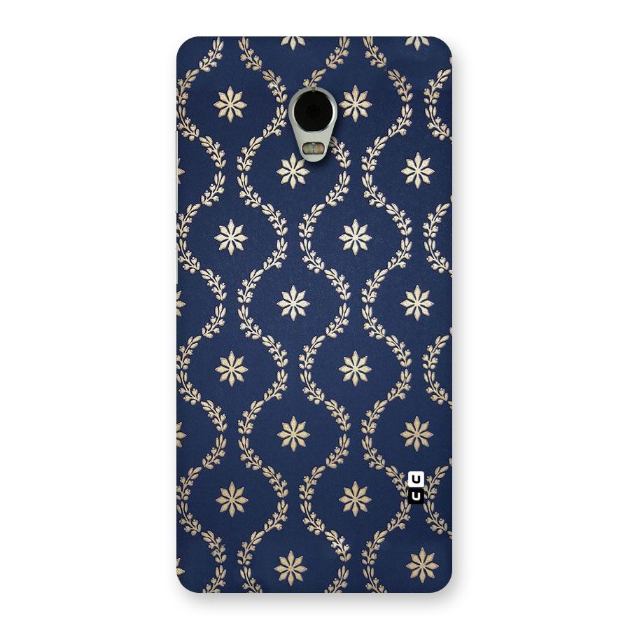 Gorgeous Gold Leaf Pattern Back Case for Lenovo Vibe P1