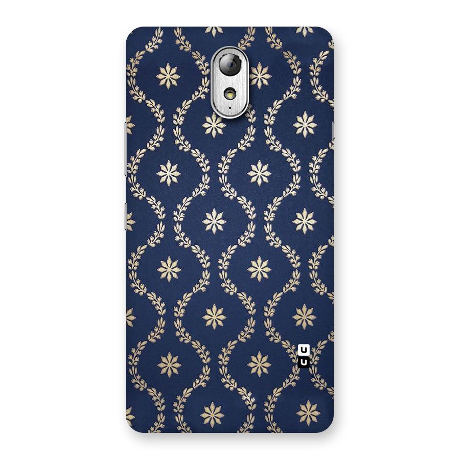 Gorgeous Gold Leaf Pattern Back Case for Lenovo Vibe P1M