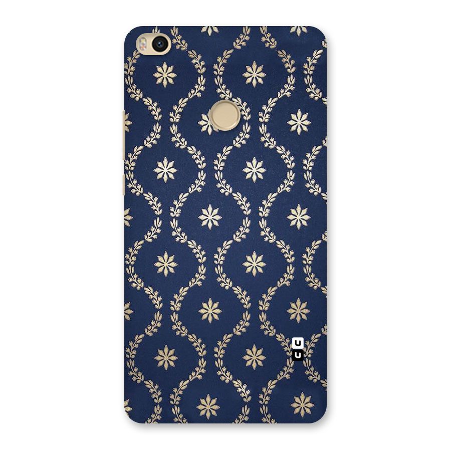 Gorgeous Gold Leaf Pattern Back Case for Mi Max 2