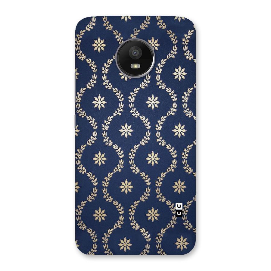Gorgeous Gold Leaf Pattern Back Case for Moto E4 Plus