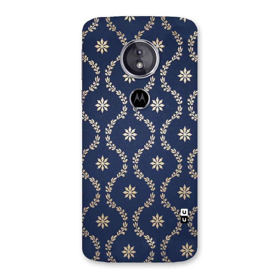 Gorgeous Gold Leaf Pattern Back Case for Moto E5