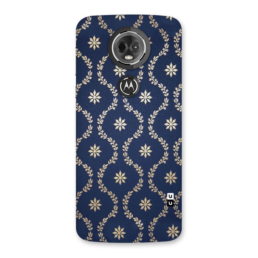 Gorgeous Gold Leaf Pattern Back Case for Moto E5 Plus