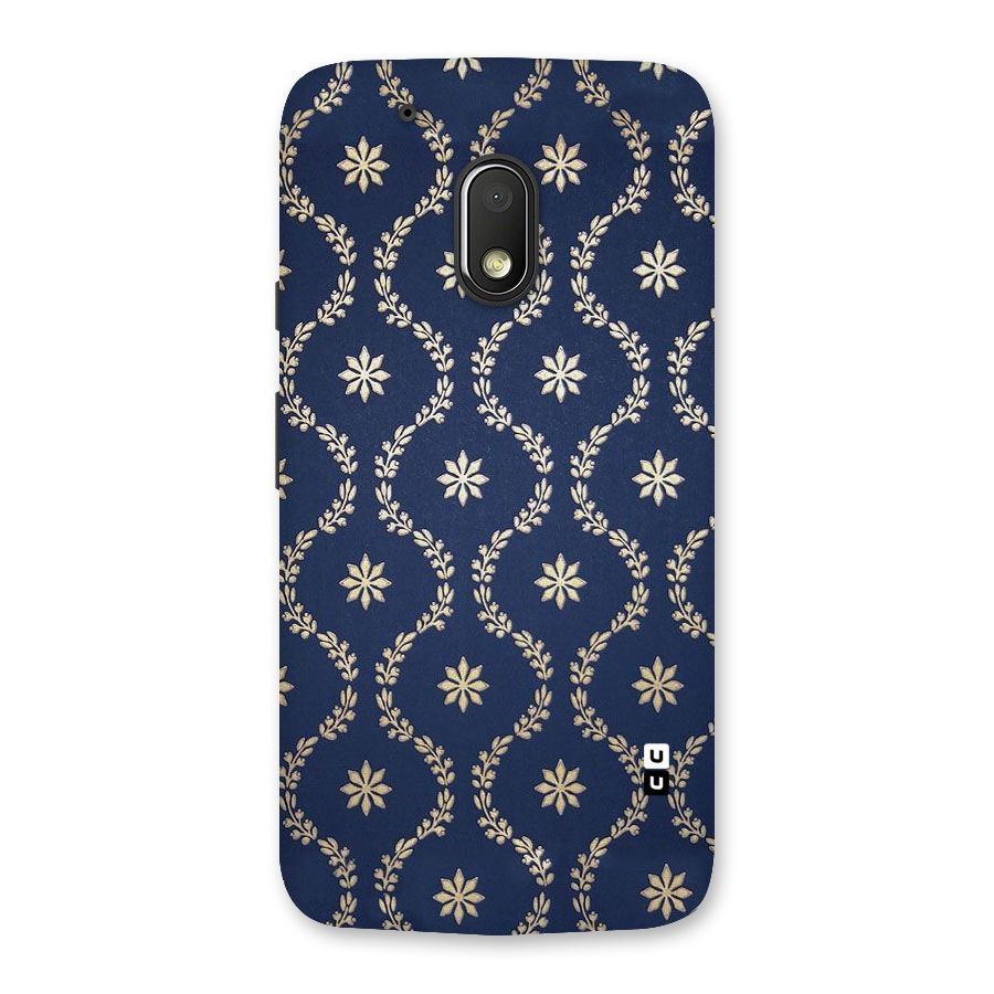 Gorgeous Gold Leaf Pattern Back Case for Moto G4 Play