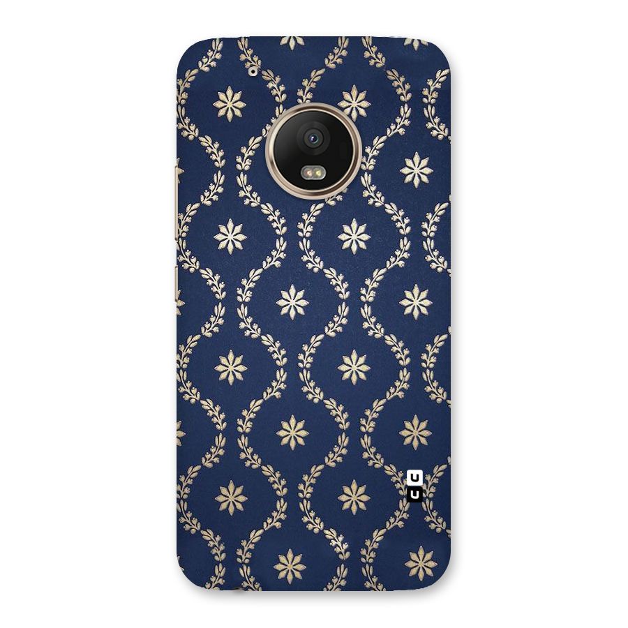 Gorgeous Gold Leaf Pattern Back Case for Moto G5 Plus
