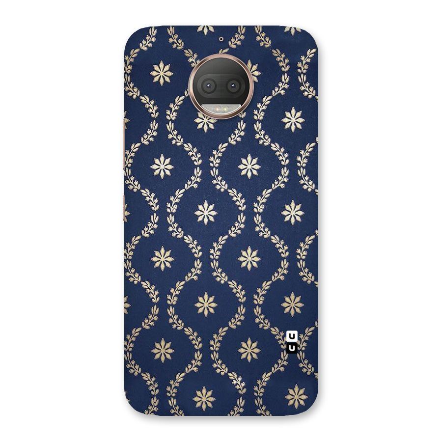 Gorgeous Gold Leaf Pattern Back Case for Moto G5s Plus