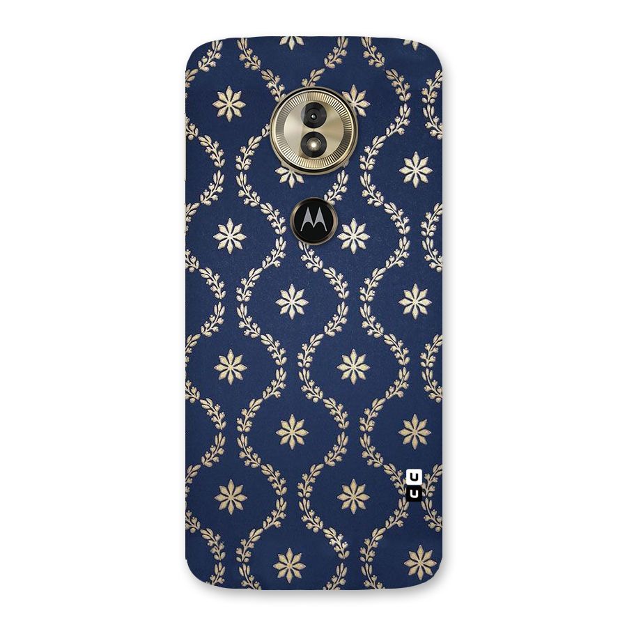 Gorgeous Gold Leaf Pattern Back Case for Moto G6 Play