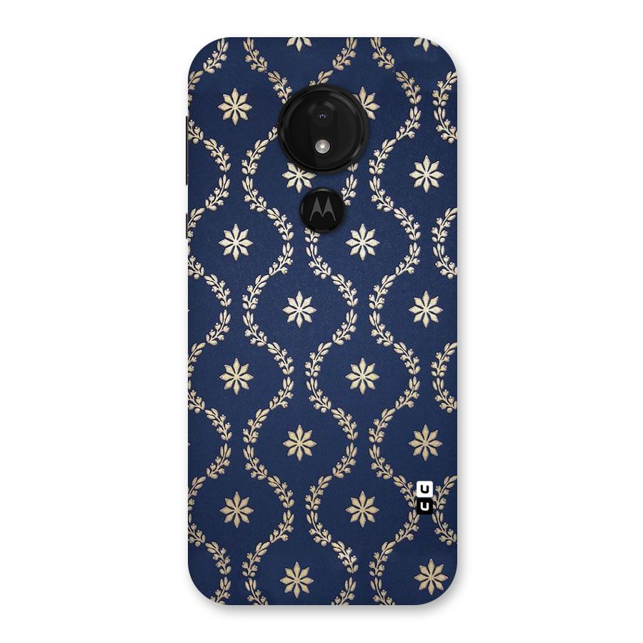 Gorgeous Gold Leaf Pattern Back Case for Moto G7 Power